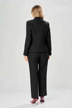 Костюм брючный 225 черный AVA fashion