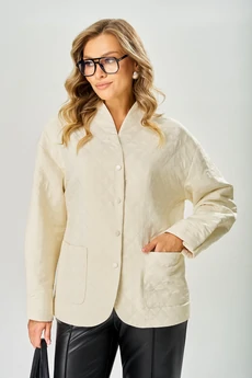 Куртка 227 молочный AVA fashion