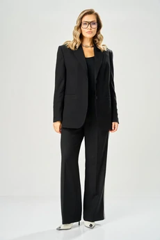 Костюм брючный 233 черный AVA fashion