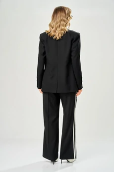 Костюм брючный 233 черный AVA fashion