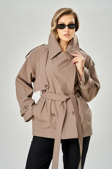 Тренч 234 мокко AVA fashion