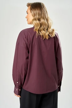 Блузка 235 бордовый AVA fashion