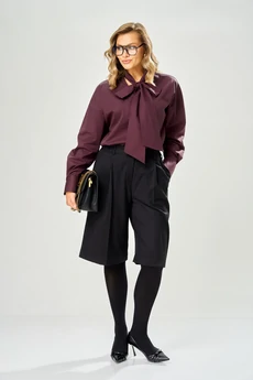 Бермуды 236 черный AVA fashion