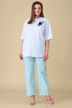 Футболка 315 белый AVENUEfashion