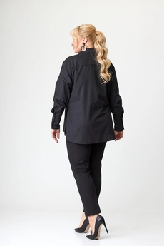 Рубашка 0301 черный AVENUEfashion