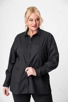 Рубашка 0301 черный AVENUEfashion