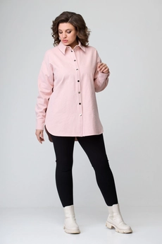 Рубашка 0305 персик AVENUEfashion