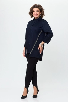 Рубашка 0324 синий AVENUEfashion