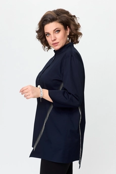 Рубашка 0324 синий AVENUEfashion