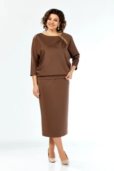 Костюм с юбкой 10020 AZZARA