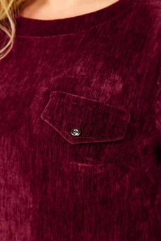 Блузка 4070 спелая вишня Abbi