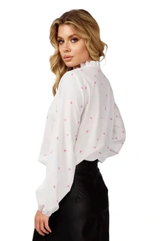 Блузка 2311 белый Abbi