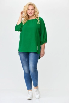 Блузка 4006 изумруд Abbi