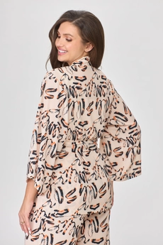 Костюм брючный 5007 пудра Abbi