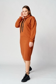 Платье 105 терракот Almirastyle