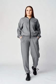 Спортивный костюм 130 серый Almirastyle