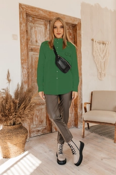 Рубашка 1001 изумруд Ambera style