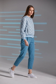 Бомбер 104 голубой AmberA