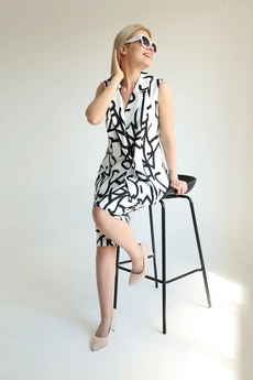 Костюм с шортами 257 зебра AmberA