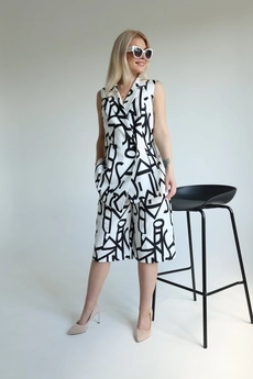Костюм с шортами 257 зебра AmberA