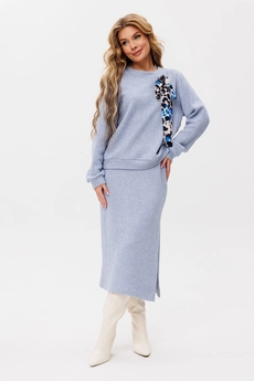 Костюм с юбкой 2103 Ambera style