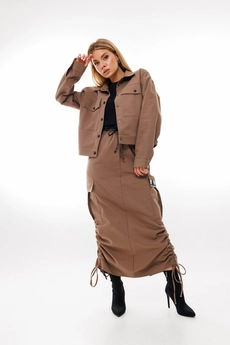 Костюм с юбкой 2046 Ambera style