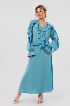 Костюм с юбкой 2128 Ambera style