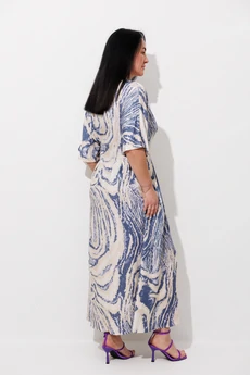 Платье 1148 голубые волны Ambera style