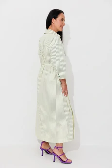 Платье 1150 желтый + полоска Ambera style
