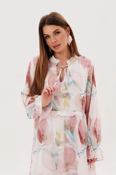 Платье 1130-3 цветы Ambera style