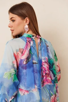 Платье 2152 цветы Ambera style