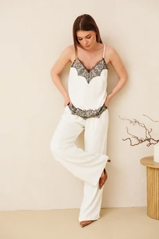 Костюм брючный 2160 молоко Ambera style