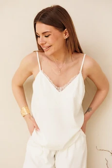 Костюм брючный 2160-1 молоко Ambera style