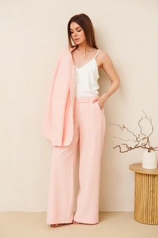 Костюм брючный 2164 пудра Ambera style