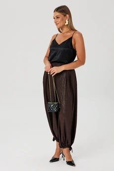 Брюки  1154 шоколад Ambera style