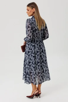 Платье 1156 синий Ambera style