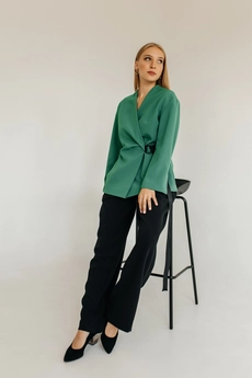 Жакет 1019 изумруд Ambera style
