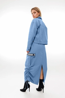 Костюм с юбкой 2046в Ambera style