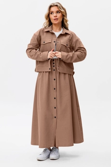 Костюм с юбкой 2065С Ambera style