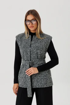 Костюм брючный 2142-1 черный Ambera style
