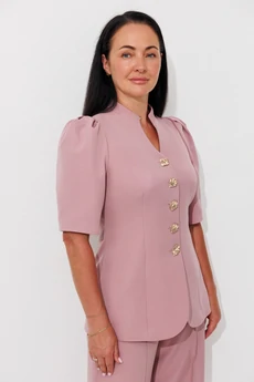 Костюм брючный 2149-3 пыльная роза Ambera style
