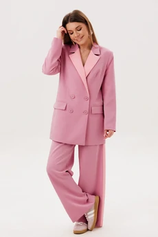 Костюм брючный 3024 пудра Ambera style