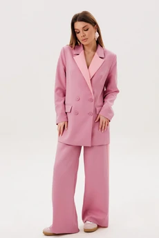 Костюм брючный 3024 пудра Ambera style