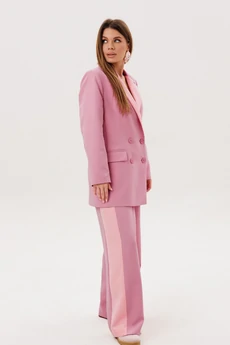 Костюм брючный 3024 пудра Ambera style