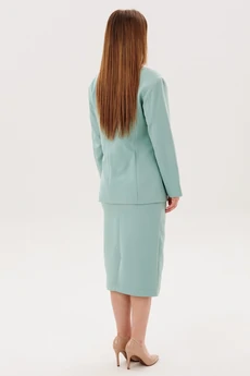 Костюм с юбкой 2154 мята Ambera style