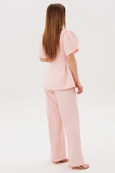 Костюм брючный 2156 пудра Ambera style