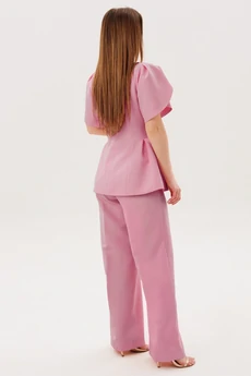 Костюм брючный 2156-2 пудра Ambera style