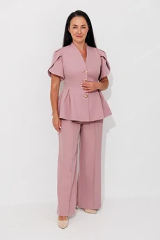 Костюм брючный 2156-3 пыльная роза Ambera style