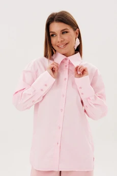 Рубашка 1141 пудра Ambera style