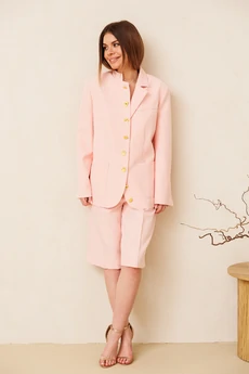 Костюм с шортами 2163-1 пудра Ambera style